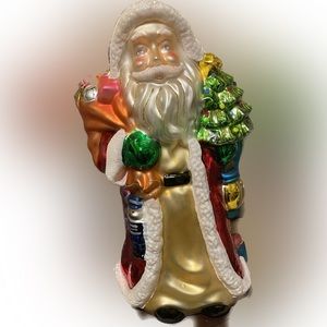 Vintage Santa (Glass Blown)